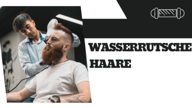 wasserrutsche haare